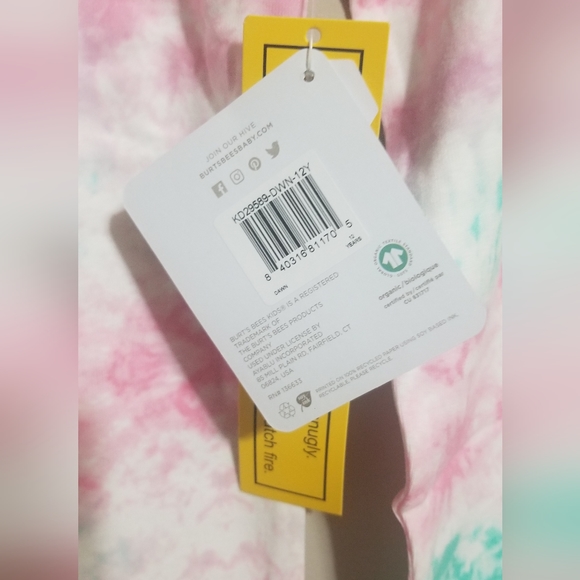 Burt's Bees Girls PJ Set - Picture 3 of 7